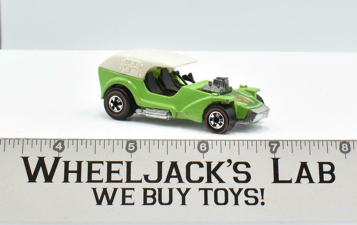 Ice T Green Flying Colors Hot Wheels Redlines Mattel Vintage Rl Wheeljack S Lab