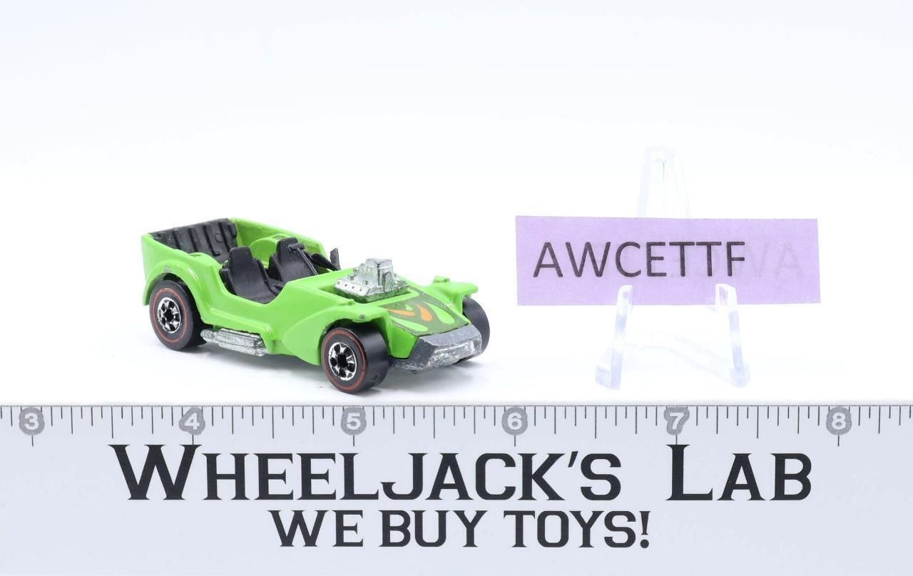 Ice T Green Flying Colors Hot Wheels Redlines Mattel Vintage Rl Wheeljack S Lab