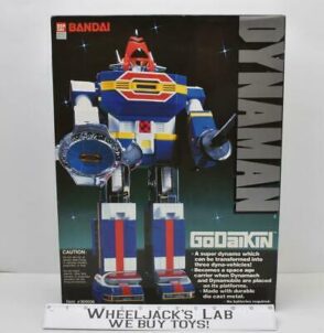 Dynaman MINTY W NICE Box 100% Complete Godaikin 1984 Bandai Popy Chogokin Dynaman MINTY W NICE Box 100% Complete Godaikin 1984 Bandai Popy Chogokin