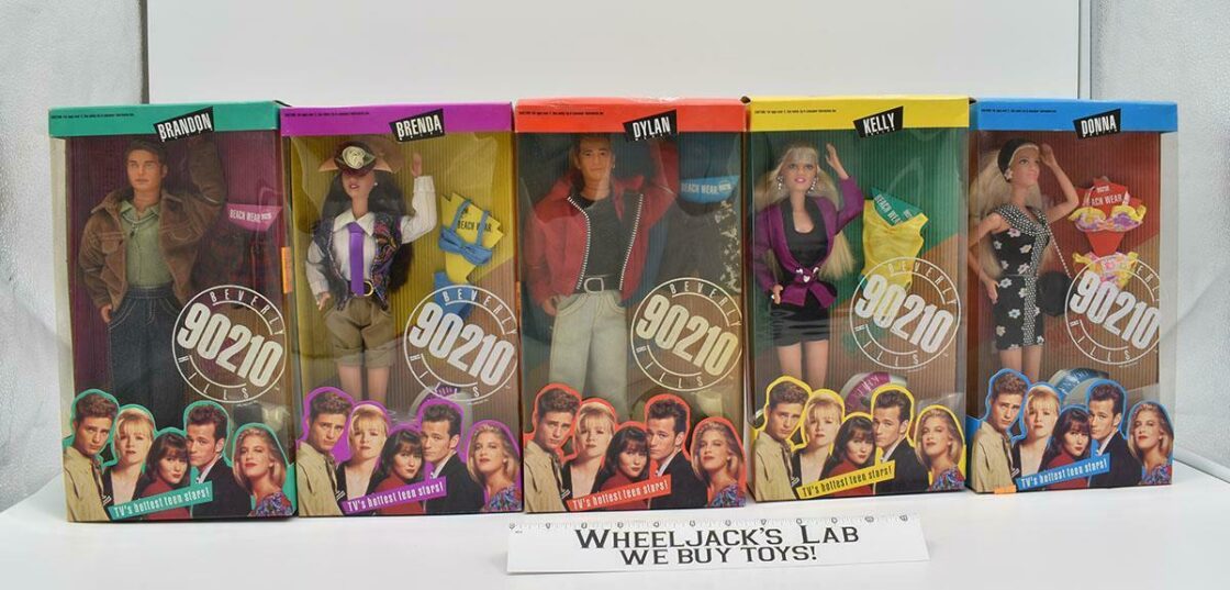 Beverly Hills 90210 Donna Kelly Dylan Brandon Brenda 1991 Mattel