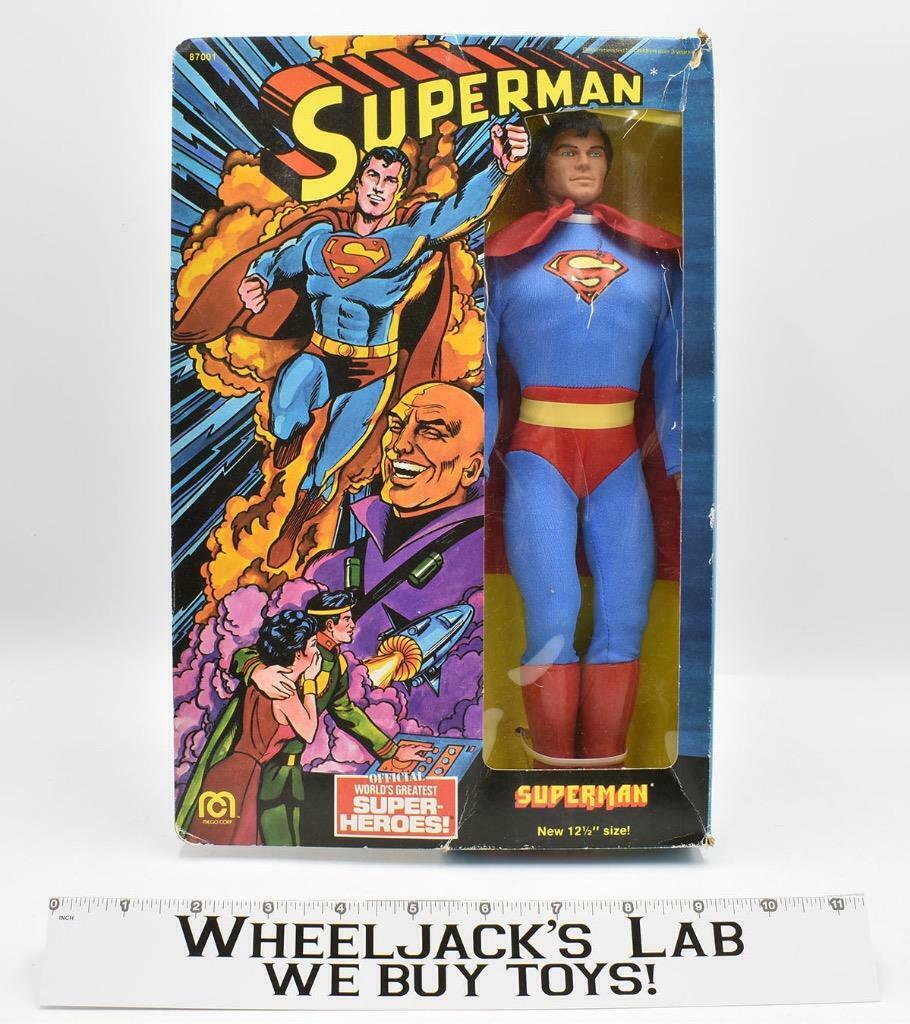 Superman 12.5 MIB NRFB 1977 Mego Vintage Action Figure