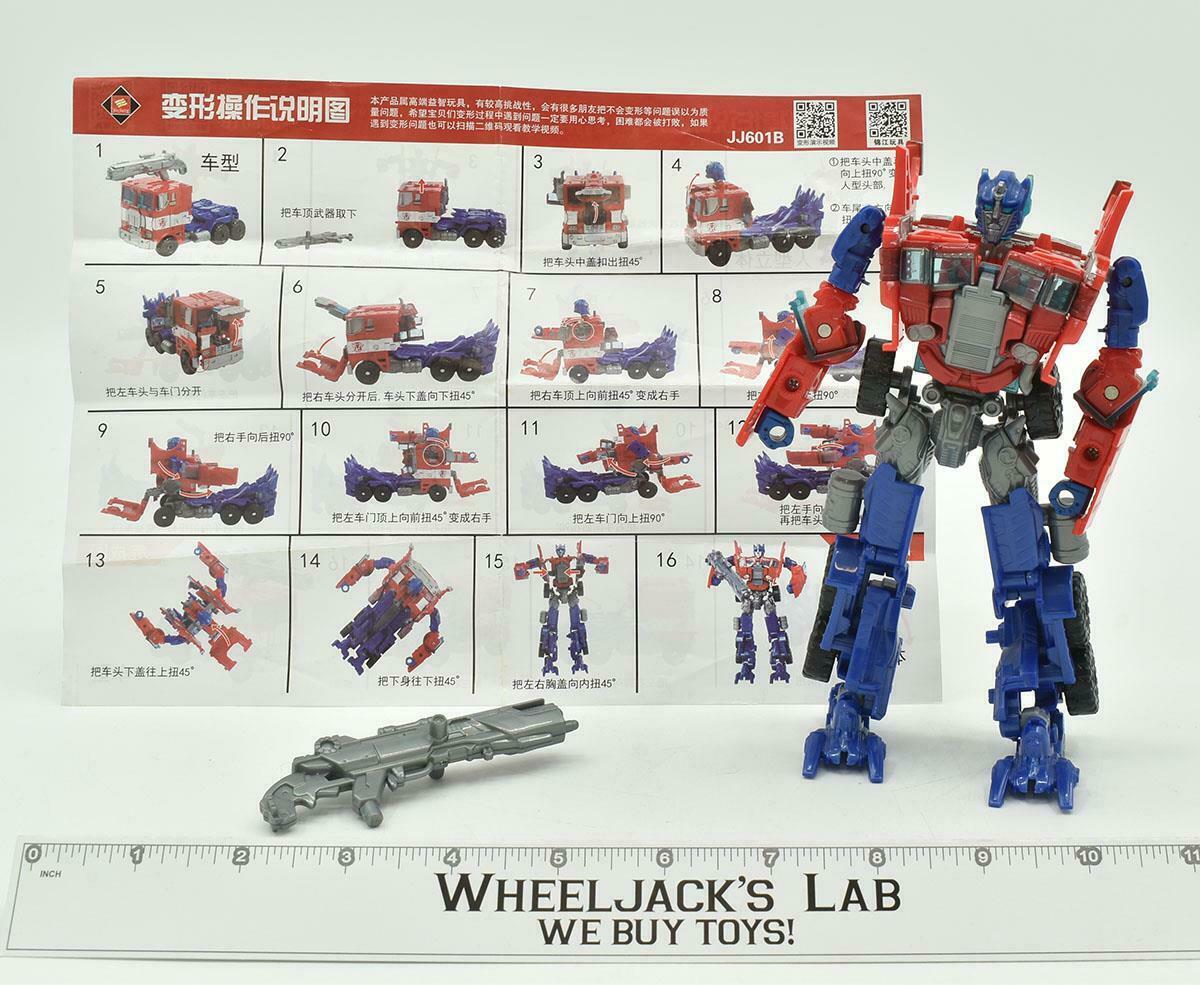 Optimus Prime Age of Extinction Voyager 100 Complete Transformers