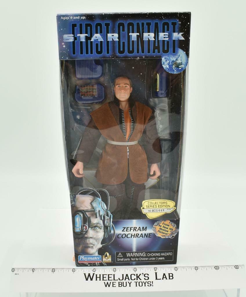 Zefram Cochrane Star Trek First Contact MISB 1996 Playmates 9" Action