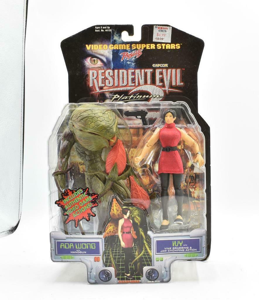 Ada Wong & Ivy NEW MOSC Resident Evil Toy Biz 1998 Figure
