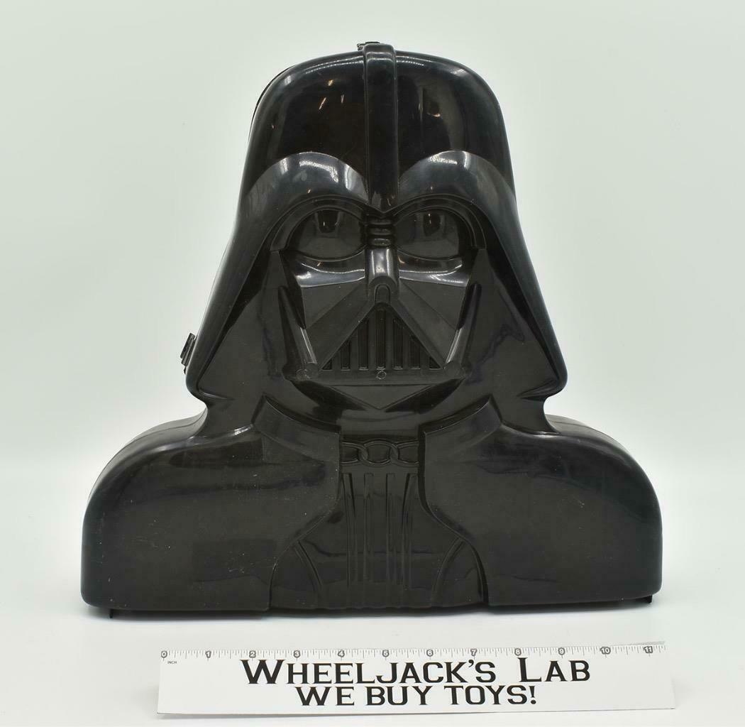 Darth Vader Storage Case Container w STICKERS ESB Complete 1980 Star ...