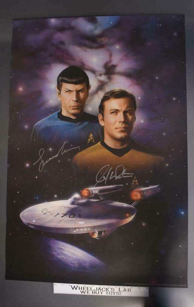 Captain Kirk & Spock Star Trek The Original Series Poster 35