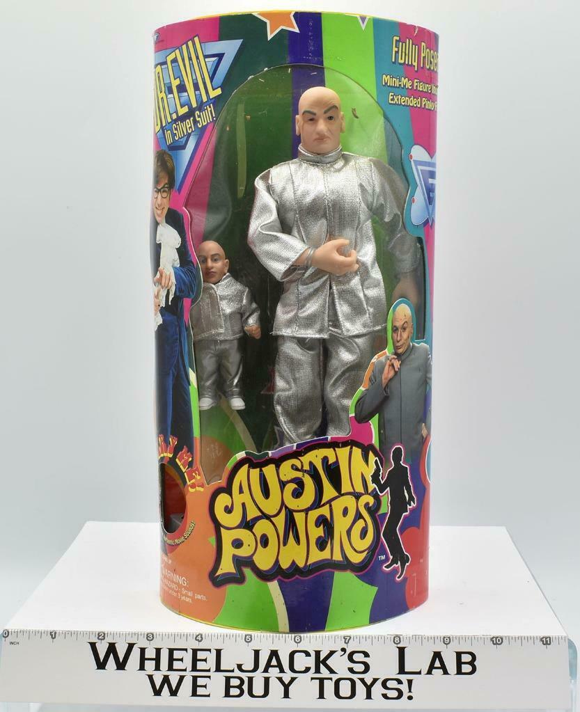 Dr. Evil & Mini Me Austin Powers 1999 Trendmasters Action