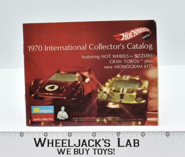 Hot Wheels International Collector's Catalog 1970 Mattel Vintage