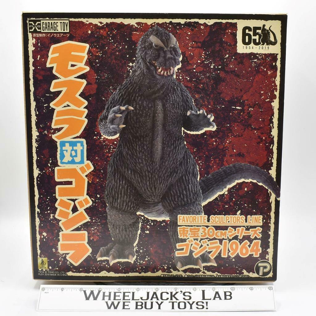 Godzilla Favorite Sculptors Line 1964,2019 X Plus Garage Toy NEW MISB SEALED Wheeljack's Lab