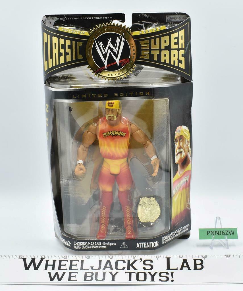 Hulk Hogan Classic Super Stars NEW Limited Ed. MOSC 2004 WWE Jakks