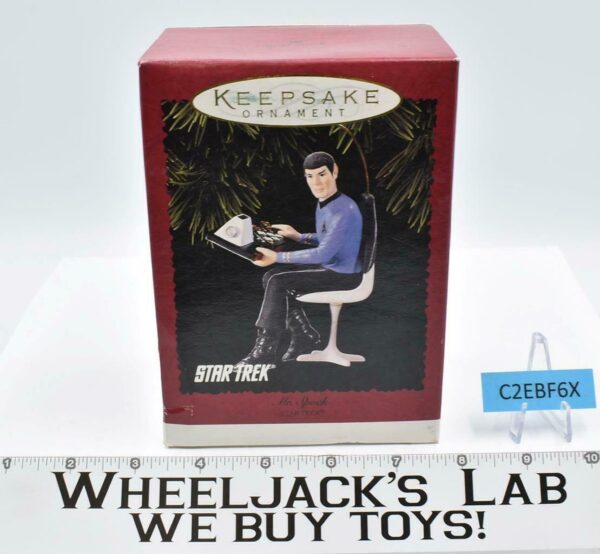 Mr. Spock Star Trek MIB NEW Keepsake Ornament 1996 Hallmark main image