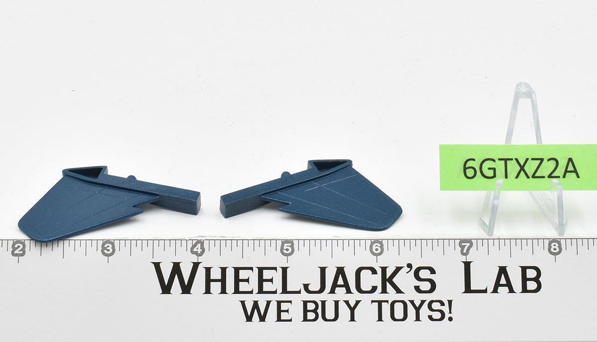 THUNDERCRACKER WINGS RUDDERS PAIR LARGE TAB G1 Transformers 1985 Action