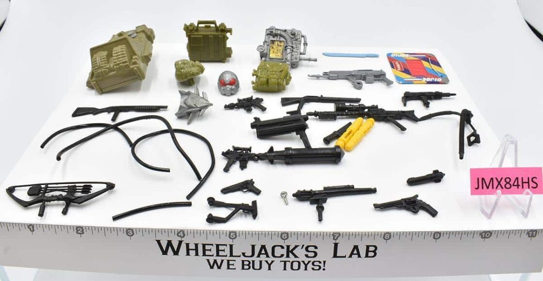 Action Force Accessories LOT G.I. Joe 1990 Hasbro Vintage Action Figure