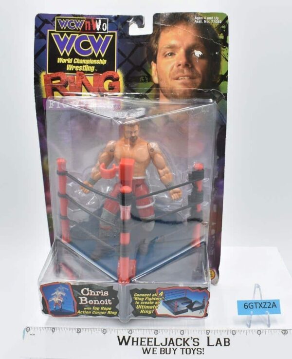 Chris Benoit Ring Fighters WCW NWO 1999 Toybiz NEW MOSC