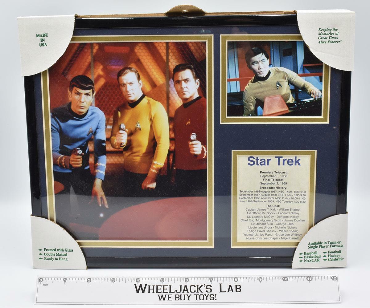Spock Kirk Scotty Star Trek Original Front Row Collectibles Framed ...
