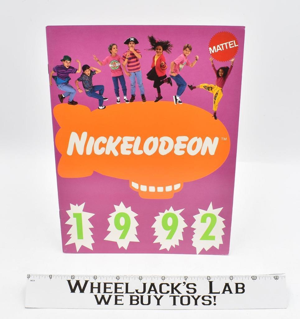 MATTEL NICKELODEON 1992 Toy Fair Employee Dealer Catalog Wheeljack's Lab