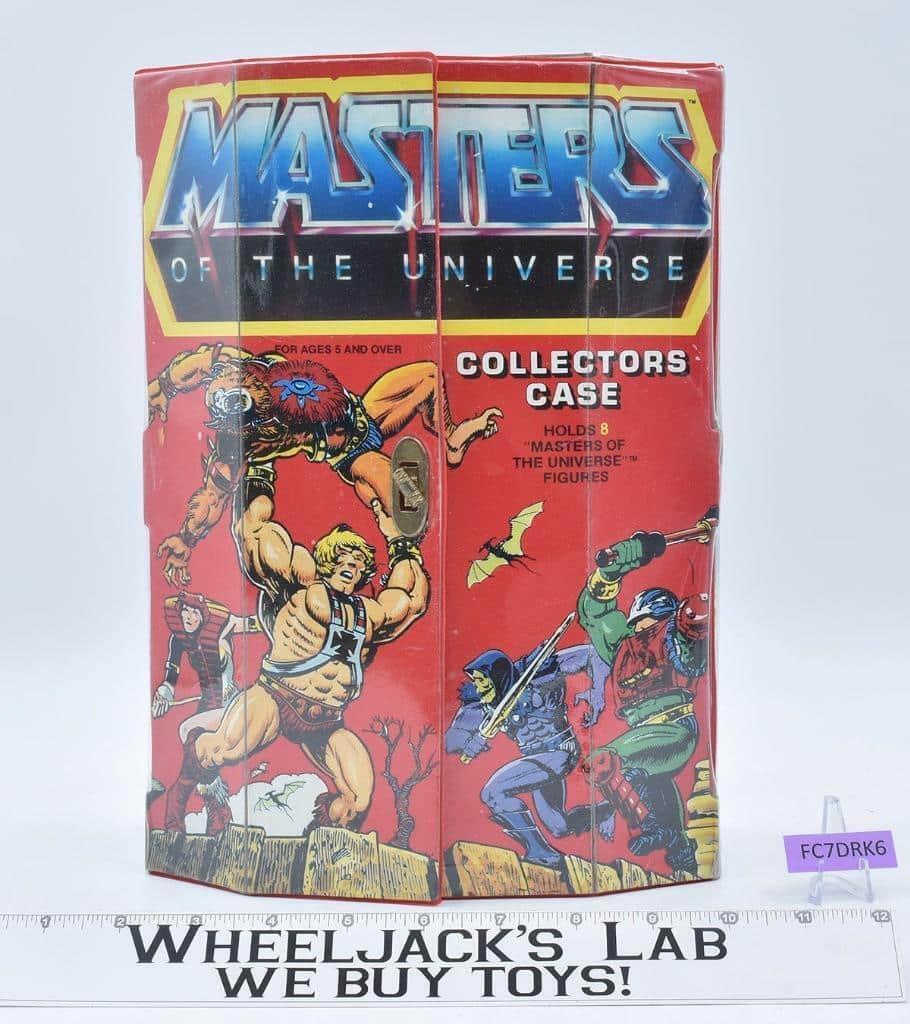 Action Figure Collectors Case 1984 MOTU Mattel Masters of the Universe