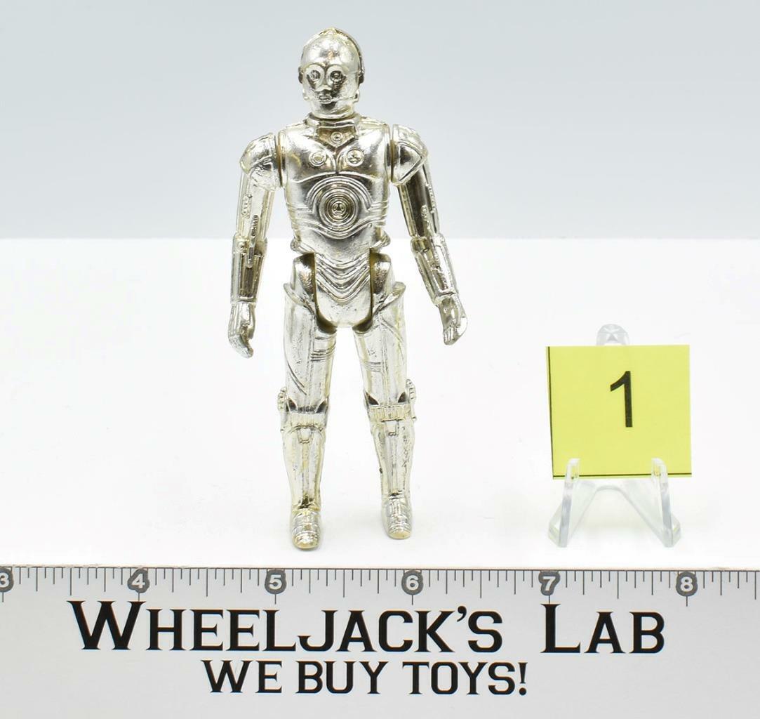 C-3PO SILVER 100% Complete Star Wars 1977 Kenner Vintage Action Figure No Repro main image