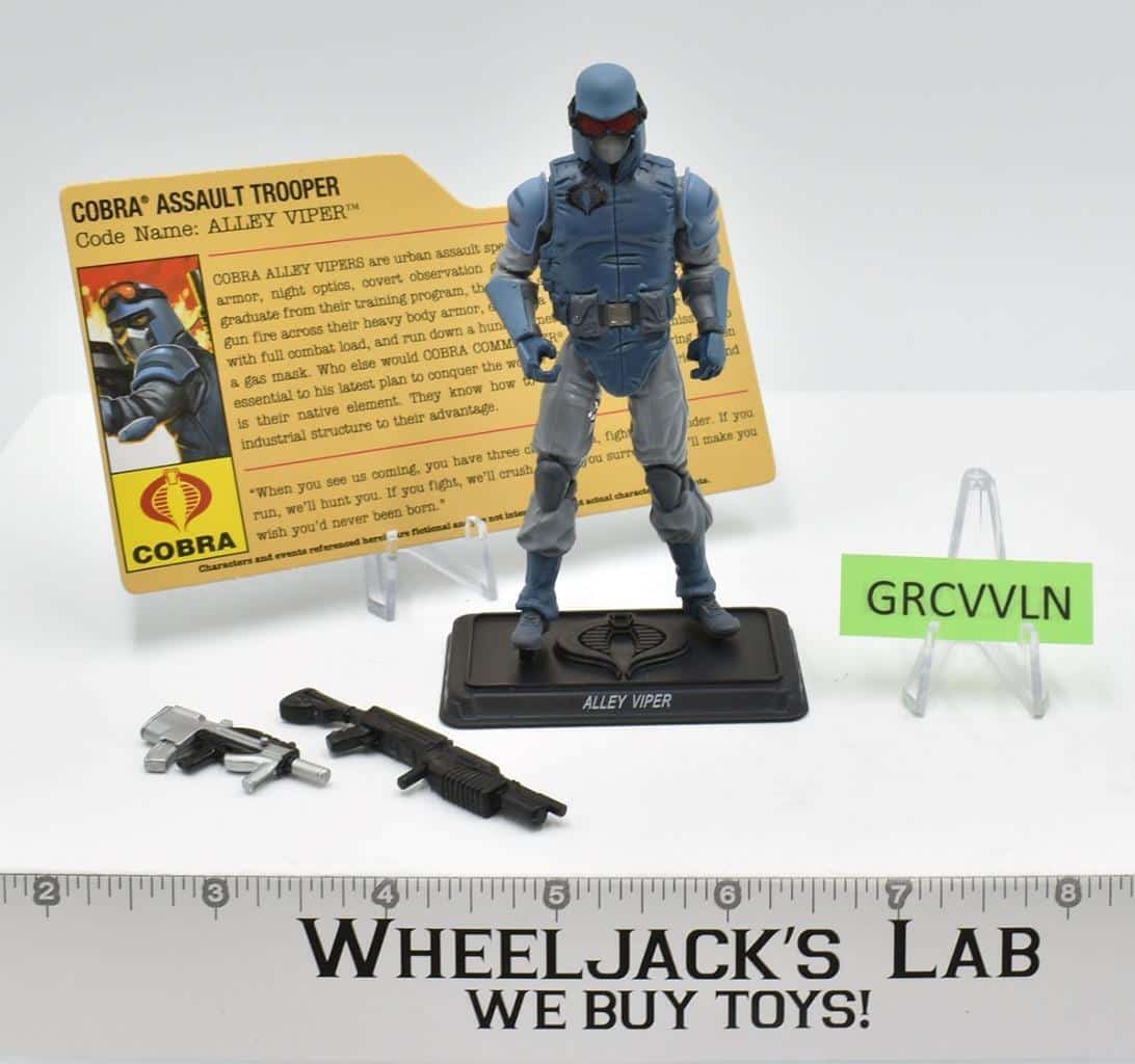 Alley Viper v12 100 Complete G.I. Joe Resolute 2010 Hasbro Action