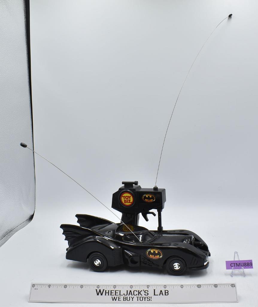 Remote Control Batmobile DC Comics Batman 1989 Toy Biz Vintage Toy Car