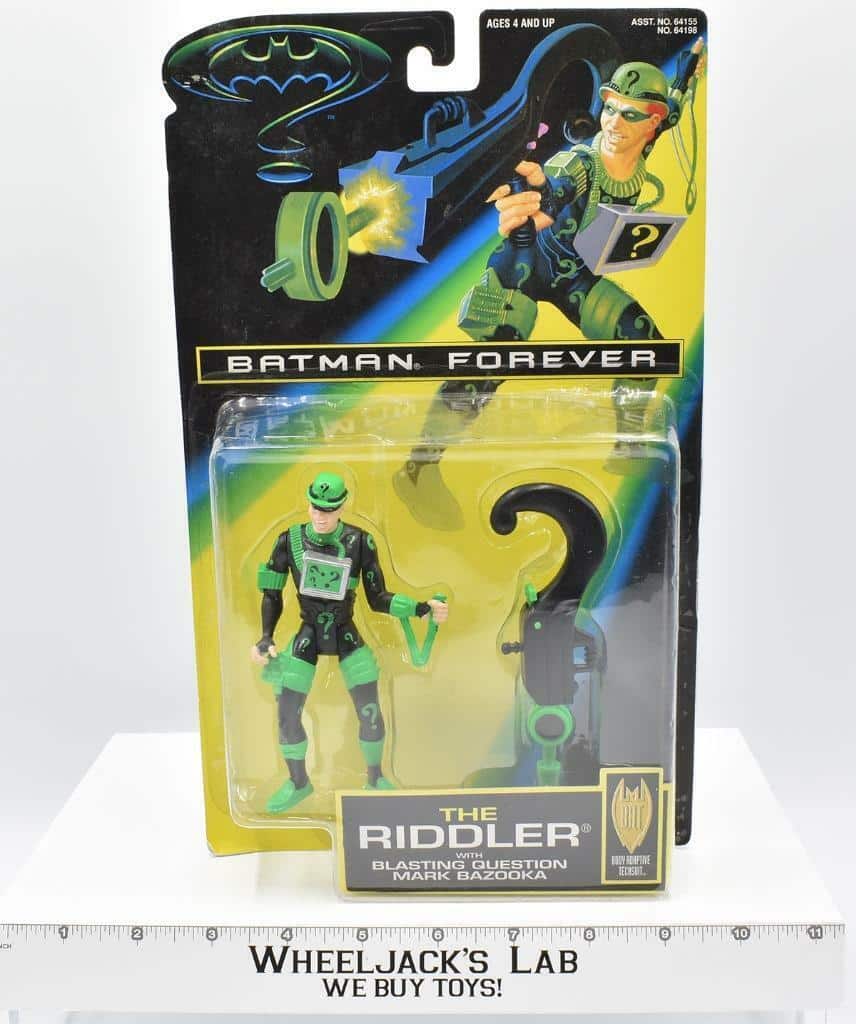 The Riddler MOSC NEW Batman Forever Kenner 1995 Action Figure