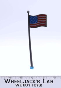 USS Flagg Aircraft American & GI Joe Flag Pole 1985 GI Joe Vintage USS Flagg Aircraft American & GI Joe Flag Pole 1985 GI Joe Vintage