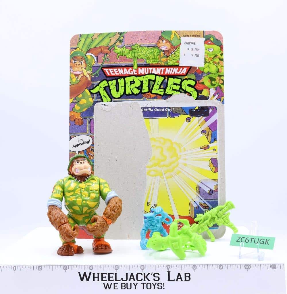 値引き中　タートルズ　Sergeant Bananas 1991 Playmates Teenage Mutant Ninja Turtles Loose Action