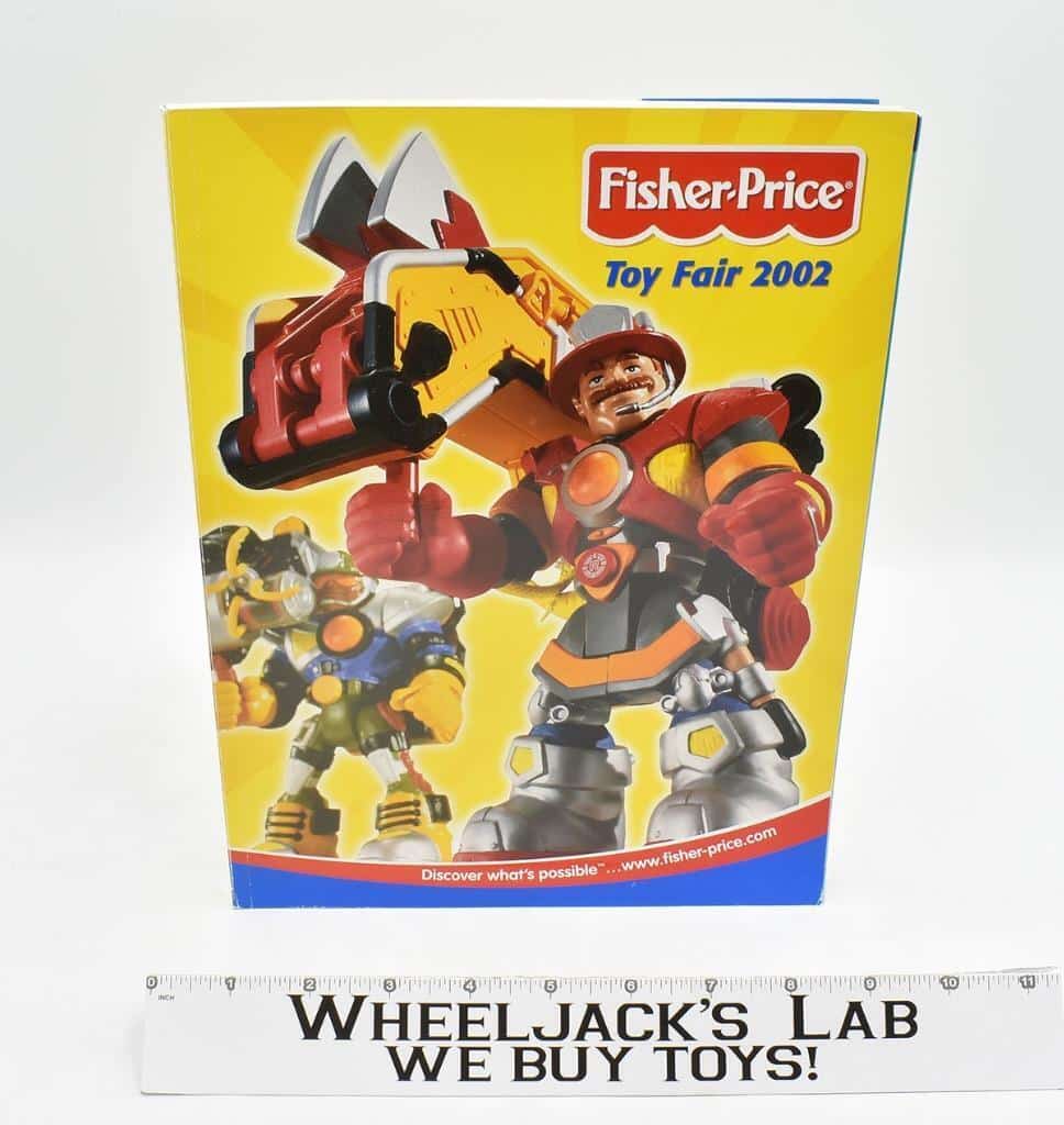 FISHER PRICE 2002 Toy Fair Employee Dealer Catalog INFANT & PRESCHOOL