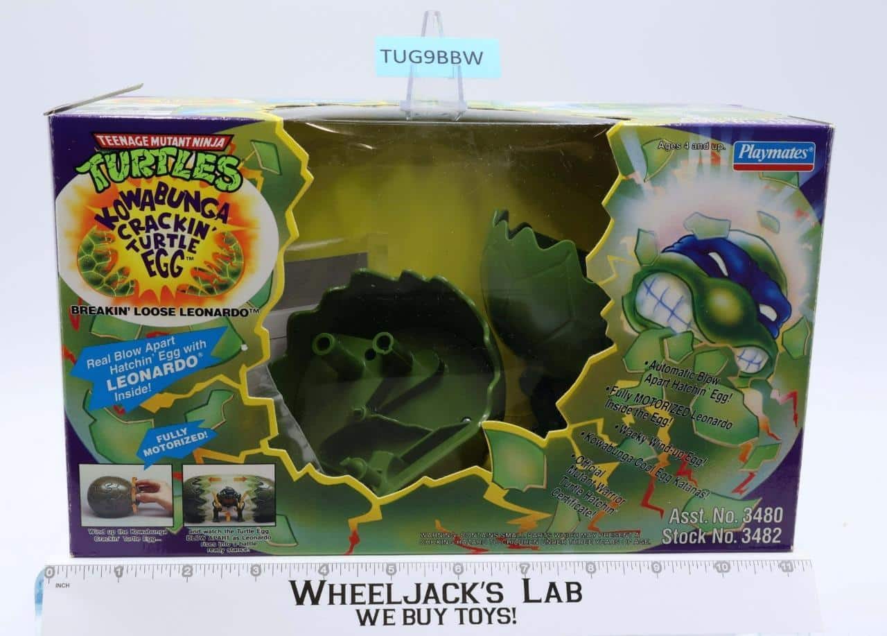 KOWABUNGA CRACKIN'TURTLE EGG LEONARDO Kowabunga Crackin' Turtle