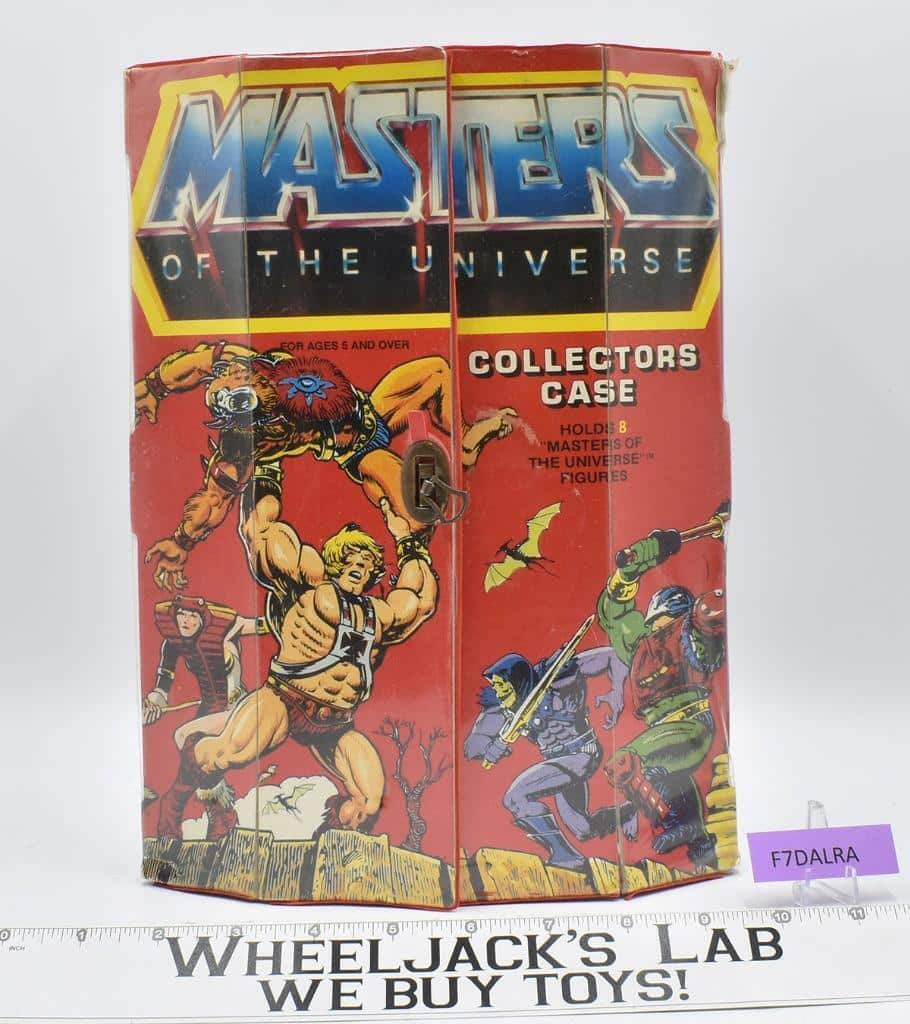 Action Figure Collectors Case 1984 MOTU Mattel Masters of the Universe