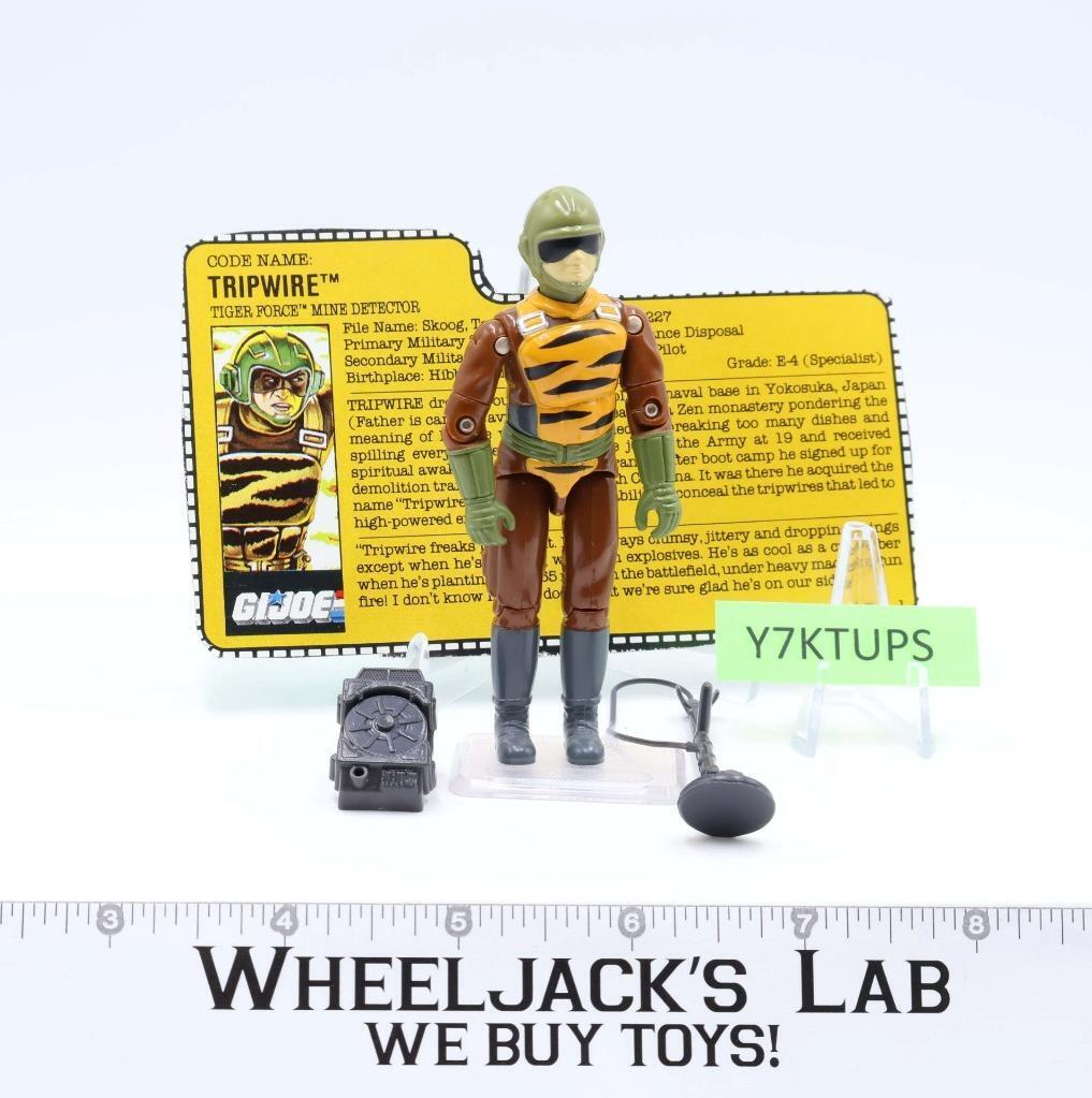 Tripwire V3 TIGER FORCE 100 Complete 1988 G.I. Joe Vintage Hasbro