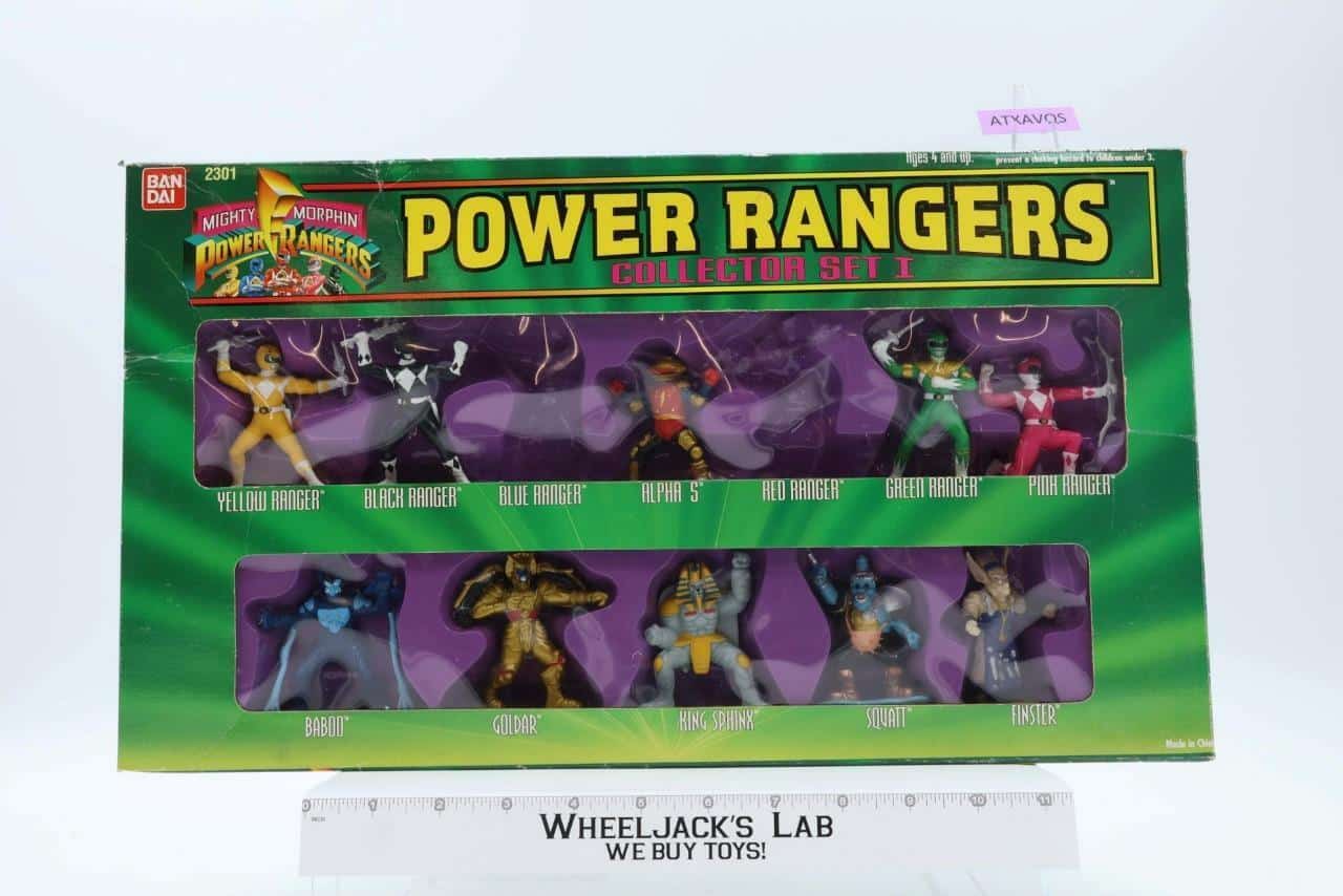 Collector Set I Mighty Morphin Power Rangers 1994 Bandai Action Figures