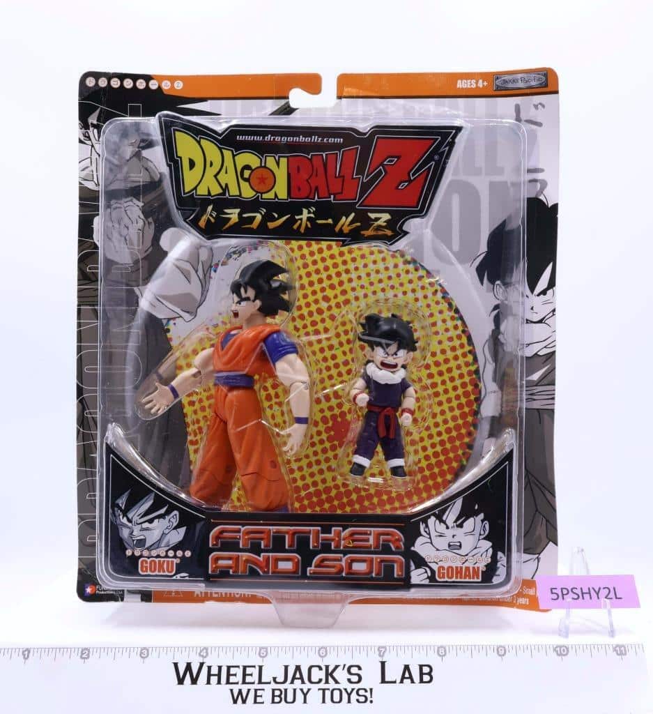 Goku & Gohan Father and Son Dragon Ball Z 2006 Jakks Pacific