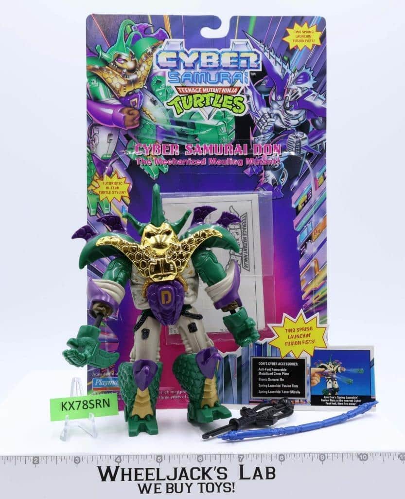 Cyber Samurai Don 100% Complete TMNT 1994 Playmates Vintage