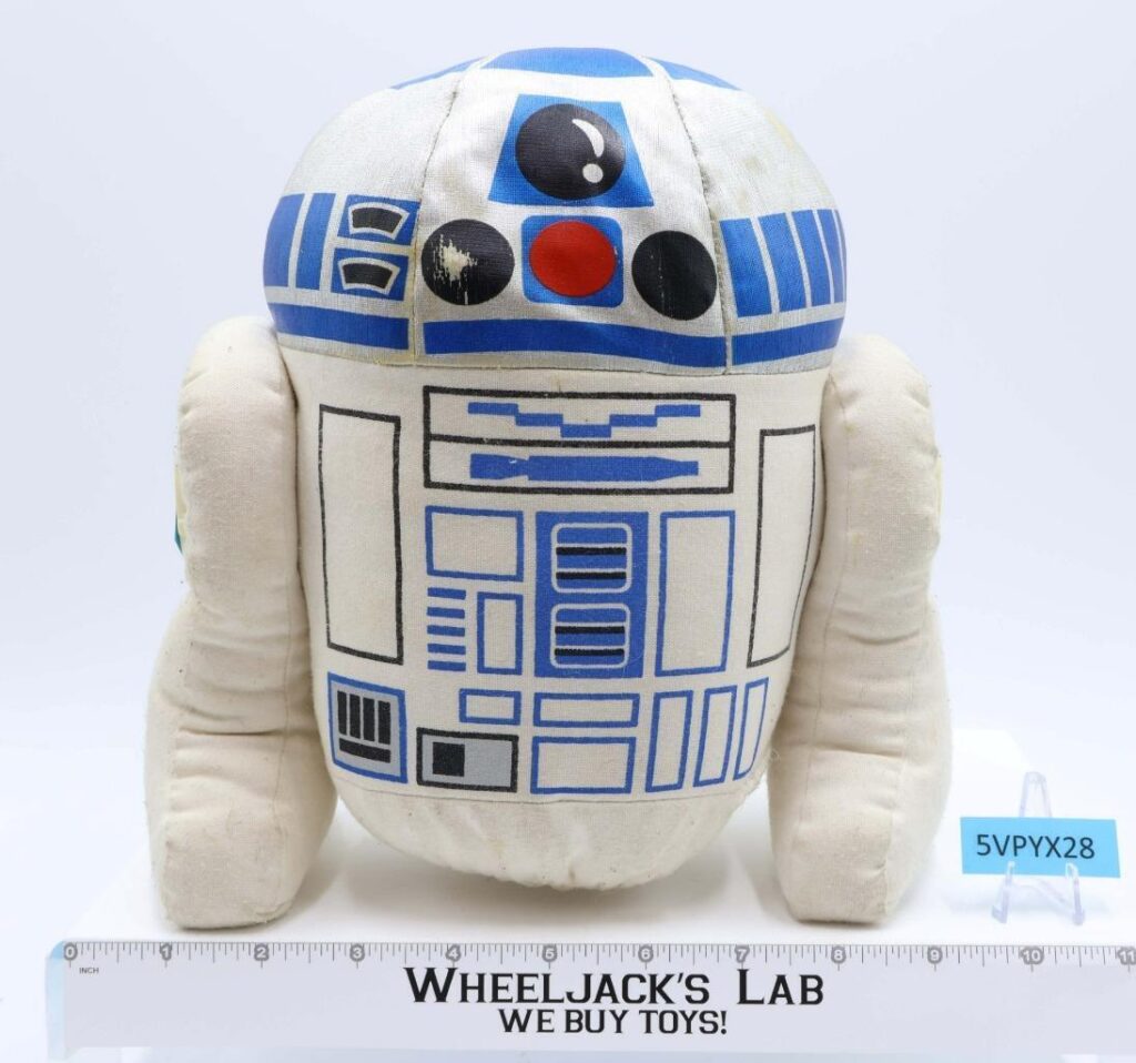 R2D2 Plush Working Star Wars 1977 Kenner Vintage 9" Plush Stuffed