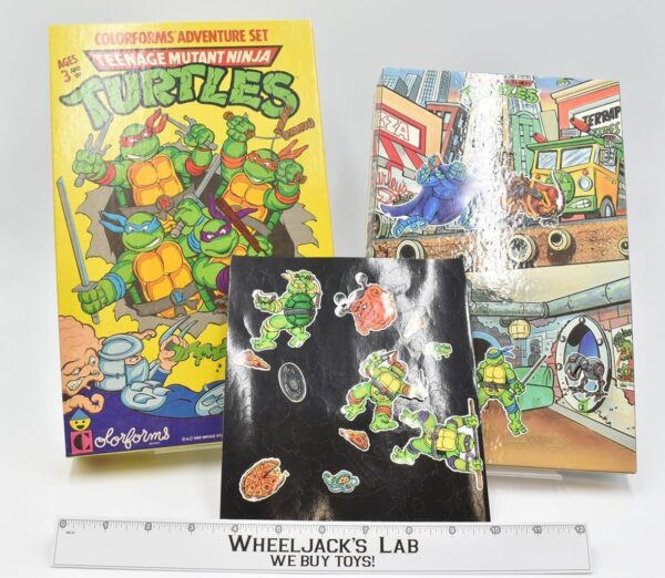 Colorforms Adventure Set Teenage Mutant Ninja Turtles 1989 Colorforms ...