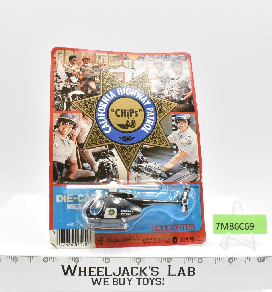 DieCast Helicopter Chips 1980 Imperial Toy Co NEW MOSC SEALED Wheeljack's Lab