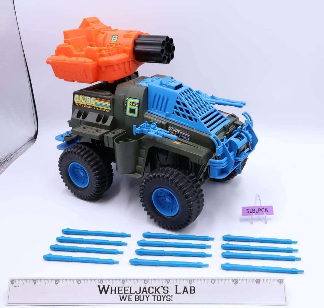 Battle Wagon 100 Complete 1991 GI Joe Hasbro Vintage Action Figure