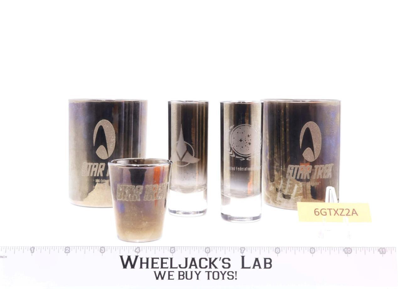 Set of Collectors Cups + Shot Glasses Star Trek One Weekend on Earth