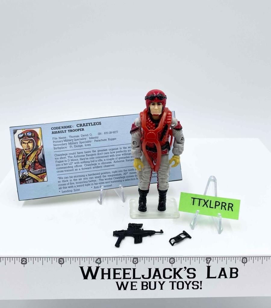 Crazy Legs 100 Complete GI Joe 1993 Funskool India Action Figure