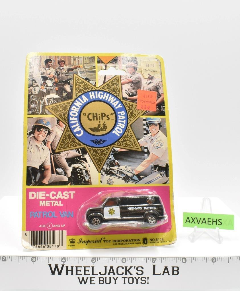 DieCast Patrol Van Chips 1980 Imperial Toy Co NEW MOSC SEALED