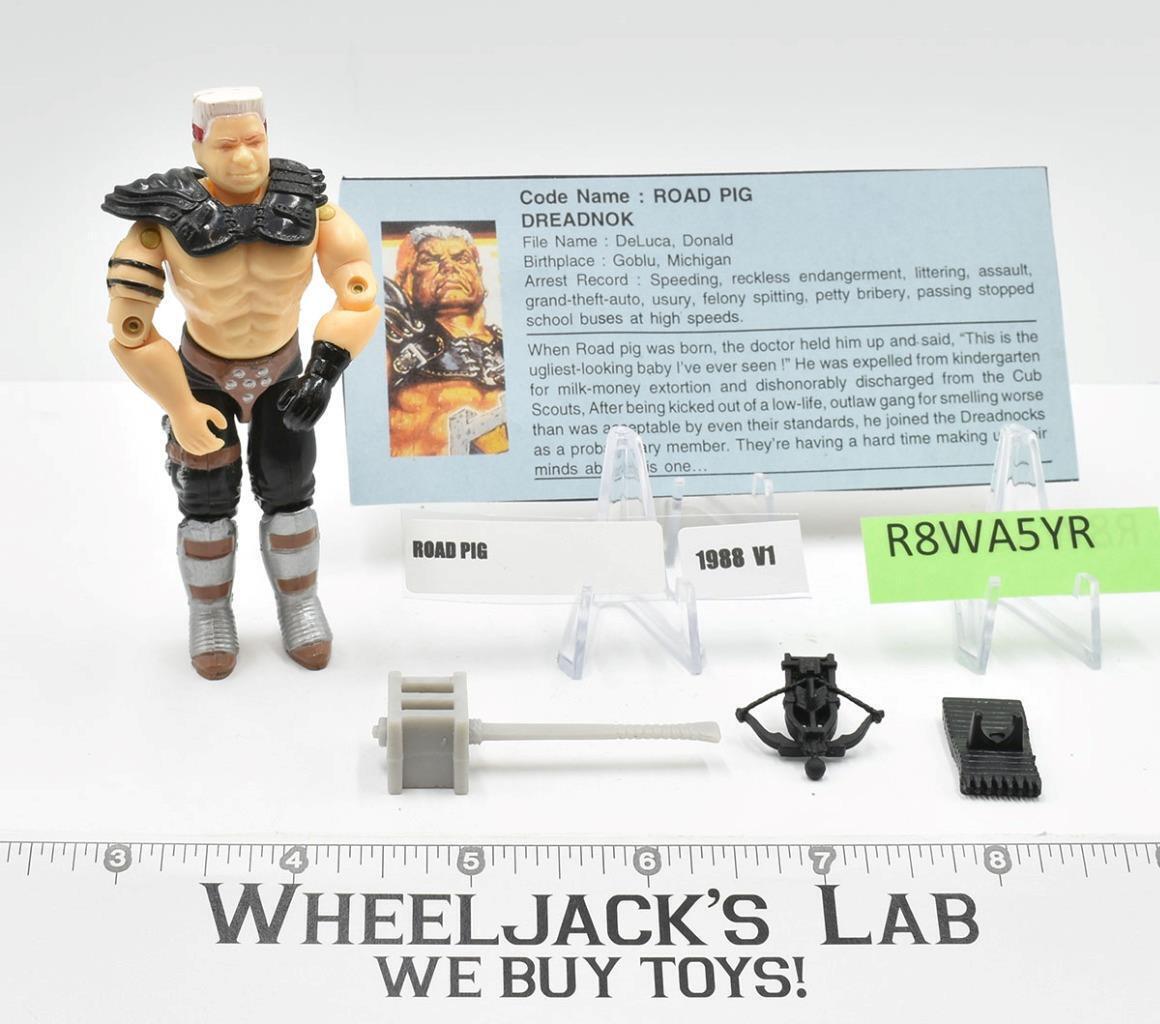 Road Pig 100 Complete GI Joe 1996 Funskool India Action Figure