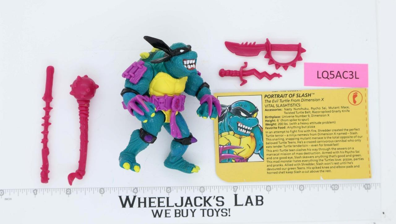 Slash PURPLE BELT VARIANT 100% Complete Teenage Mutant Ninja