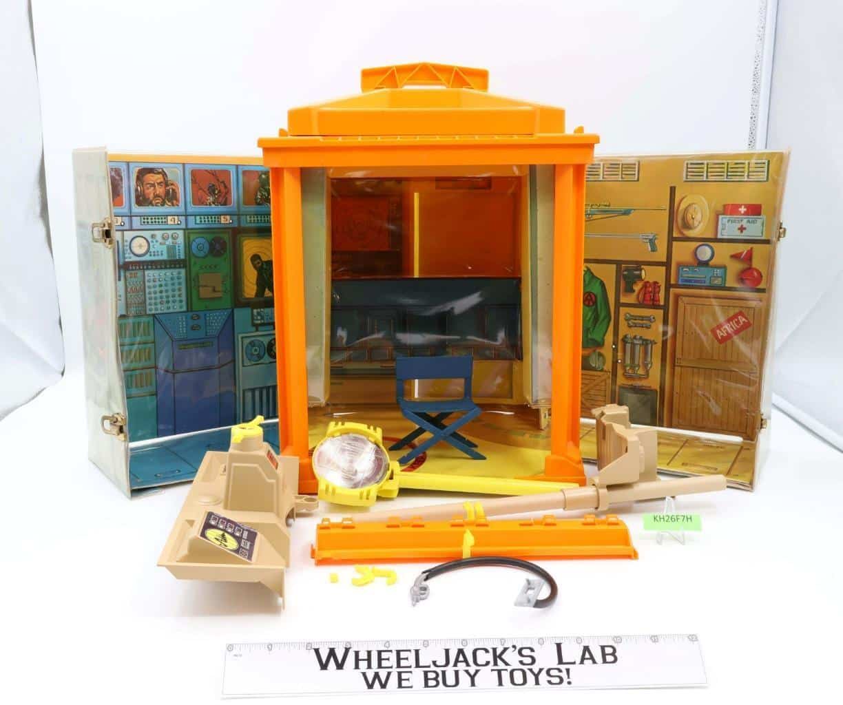 GI Joe Adventure Team Headquarters Action Figure Playset 12" 1972