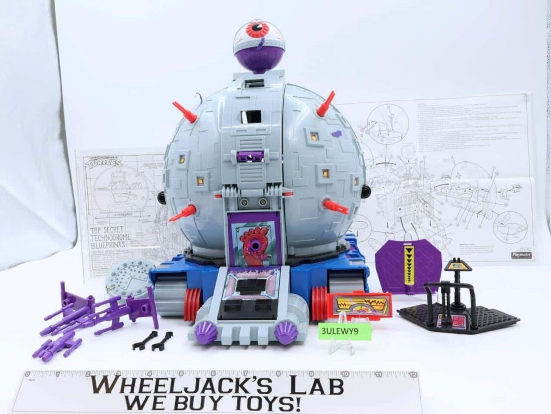 technodrome toy 1990