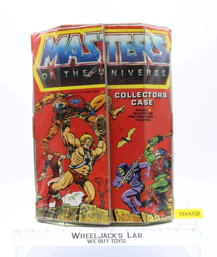 Action Figure Collectors Case 1984 MOTU Mattel Masters of the Universe