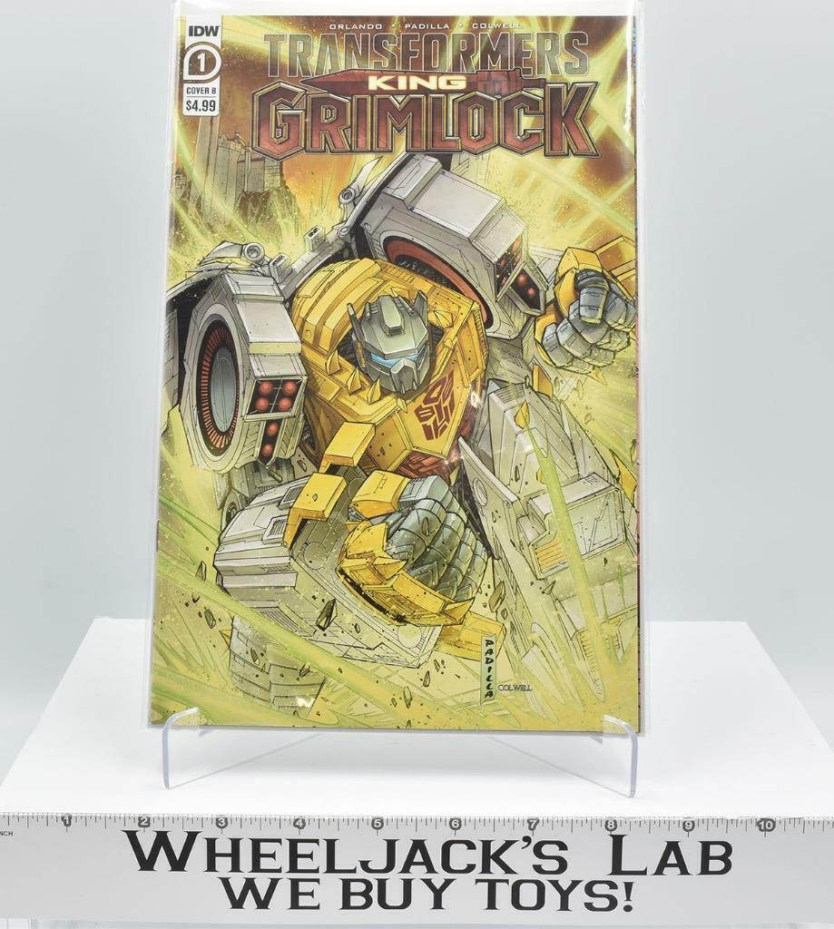 Transformers King Grimlock Cover B Issue 1 IDW Comics Near Mint