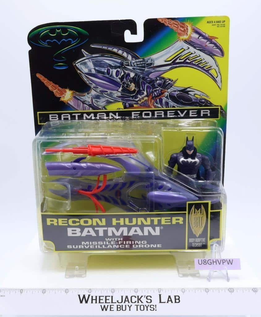 Recon Hunter Batman NEW MOSC Batman Forever Kenner 1995 Action Figure