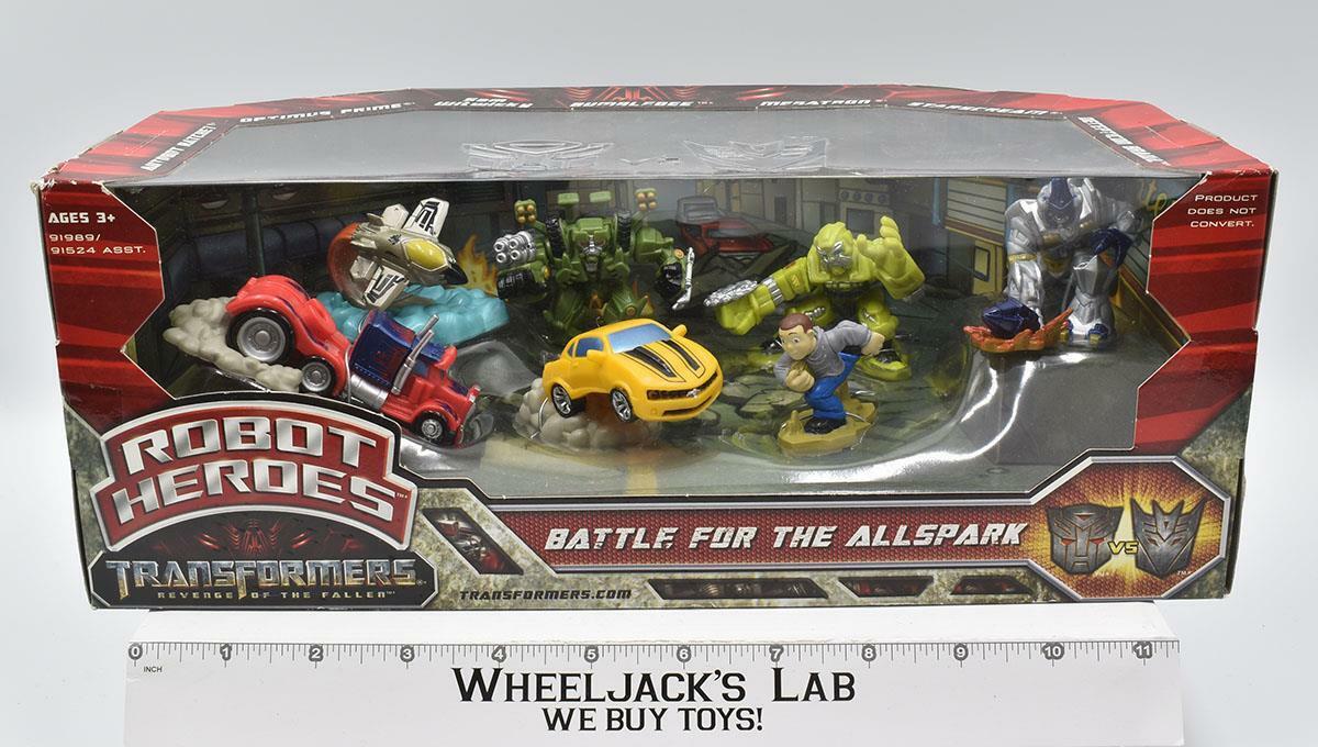Robot Heroes Battle For The Allspark ROTF Transformers Hasbro 2009 MISB