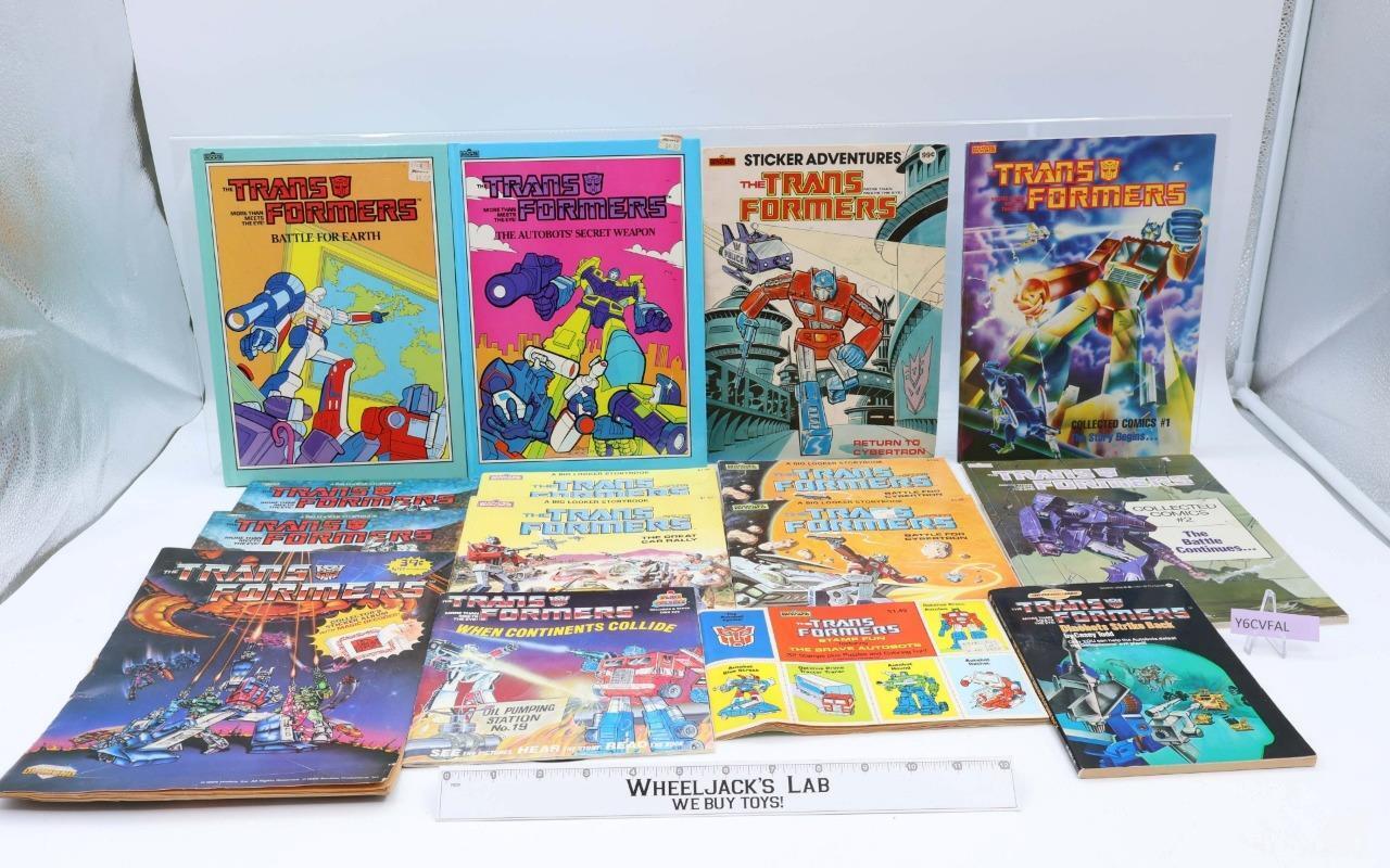 Lot of 15 Transformers Books Looker Storybooks / Marvel Books ...